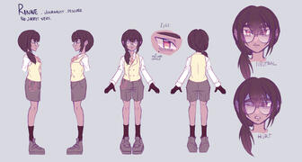 all sides, sketch w/ flats